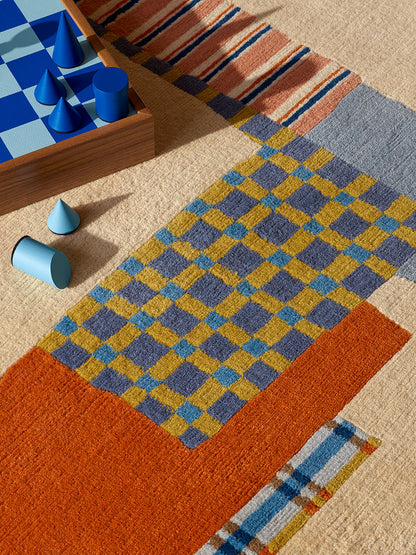 Caboledo Rug by Pierre Frey shown in a room setting (view 2)