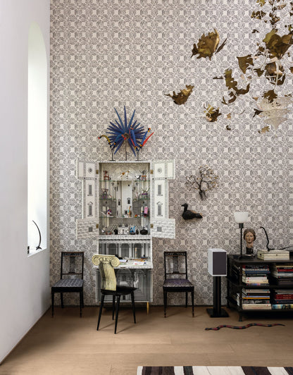 Cactus Wallpaper by Pierre Frey shown in a room setting (view 1)