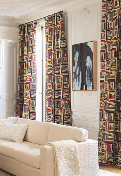 Cadence Fabric by Pierre Frey shown in a room setting (view 1)