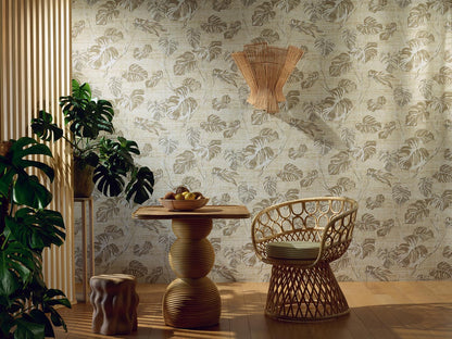 Cahuita Wallpaper by Pierre Frey shown in a room setting (view 1)