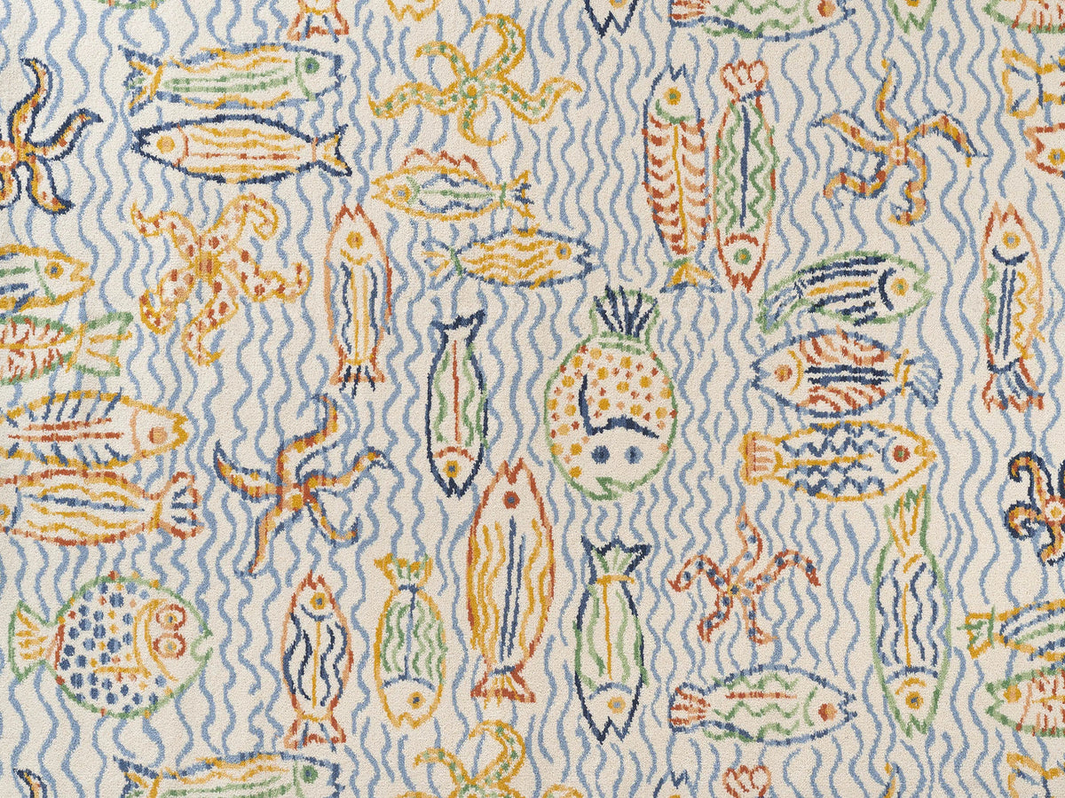 Calanques Rug by Pierre Frey in Méditerranée (FT251001)