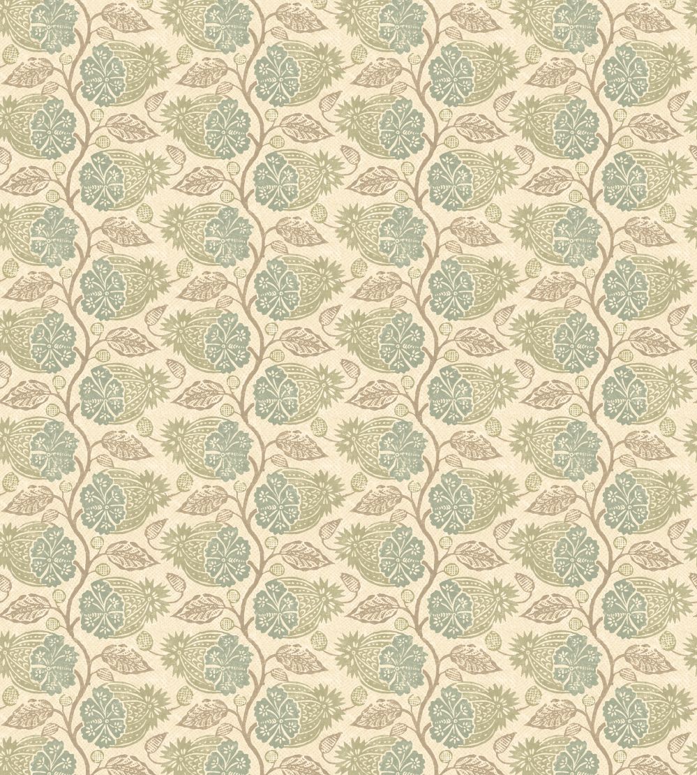 Calcot Wallpaper by GP & J Baker Aqua