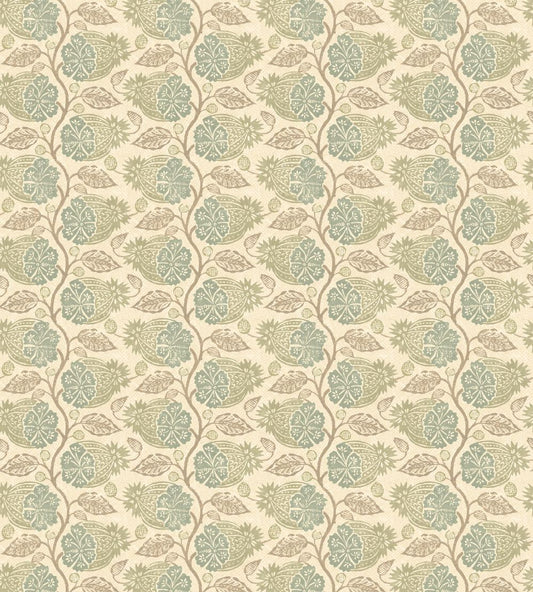 Calcot Wallpaper by GP & J Baker Aqua