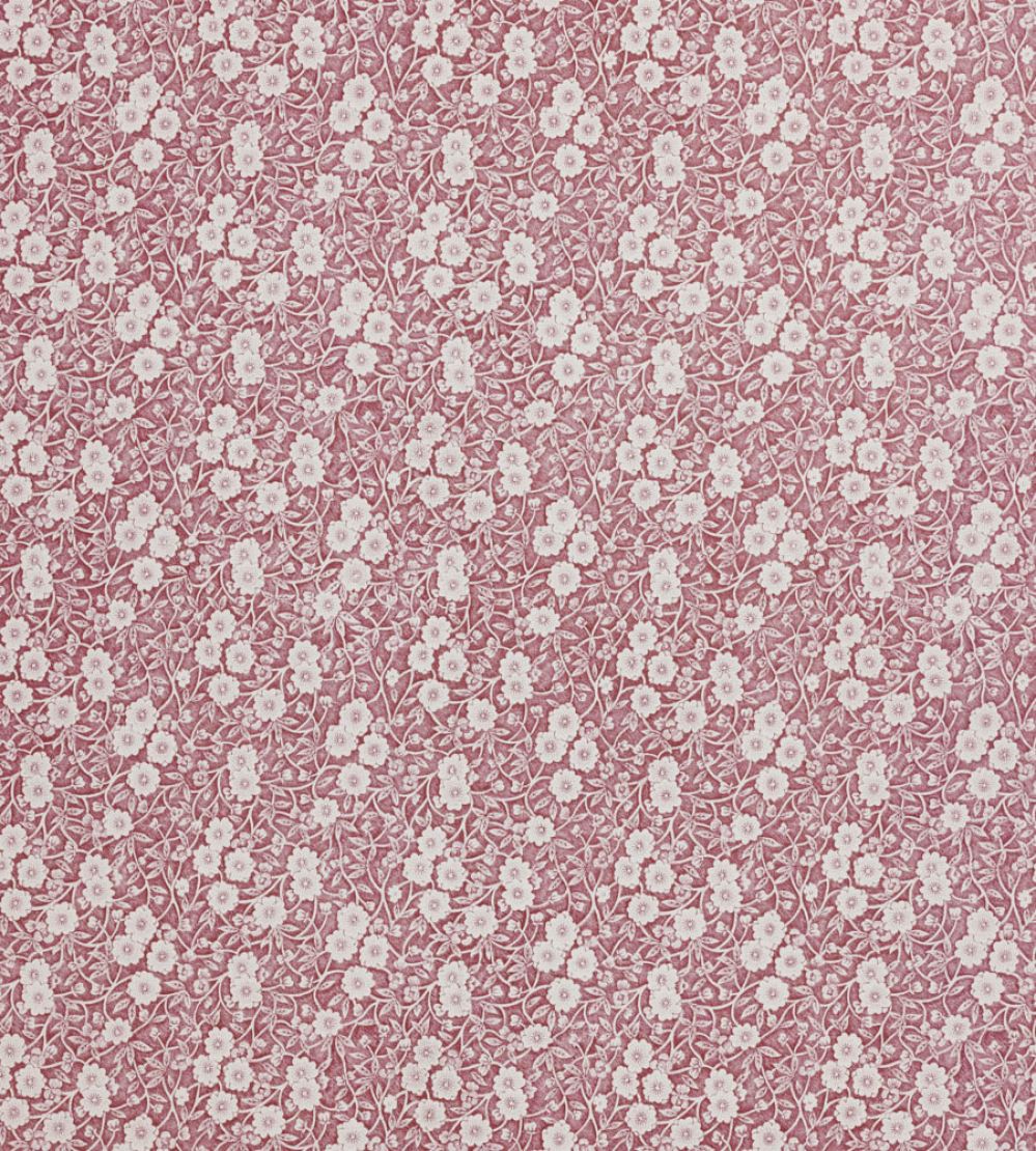 Calico Wallpaper by Barneby Gates Burnt Rose