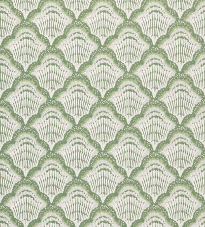 Calico Shell Wallpaper by 1838 Wallcoverings Verde