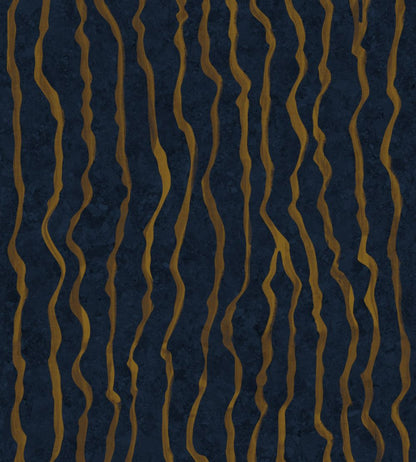 Calligraphy Wallpaper by Coordonne Lapislazuli