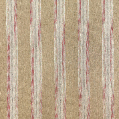 Callow Stripe Fabric by Ian Sanderson in Cotswold Stone