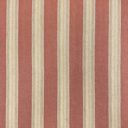 Callow Stripe Fabric by Ian Sanderson in Pimpernel