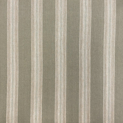 Callow Stripe Fabric by Ian Sanderson in Thyme