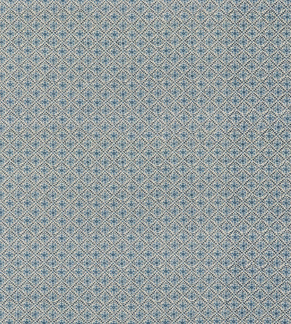 Camden Trellis Fabric by GP & J Baker Blue