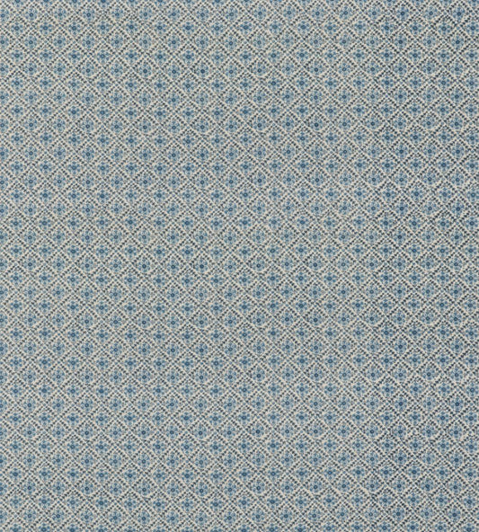 Camden Trellis Fabric by GP & J Baker Blue