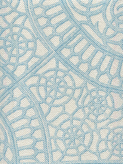 Camelot Turquoise on Westover fabric by Cloth & Paper