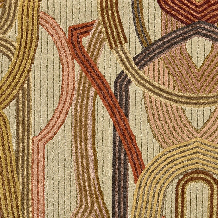 Camelus Rug by Pierre Frey in Cuir (FT481001)