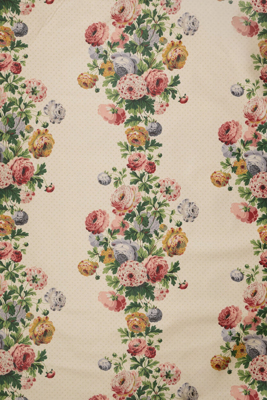 Camilla Fabric by Jean Monro in Pink/Green