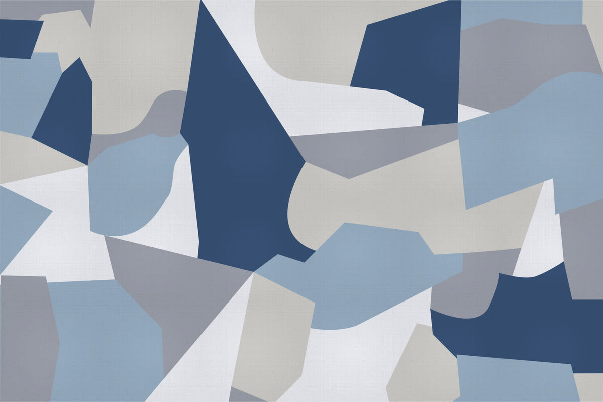 Camoufleurs Blue mural by Hovia