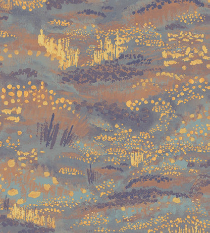 Camp Blau Wallpaper by Tres Tintas Purple