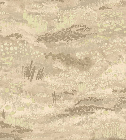 Camp Blau Wallpaper by Tres Tintas Beige