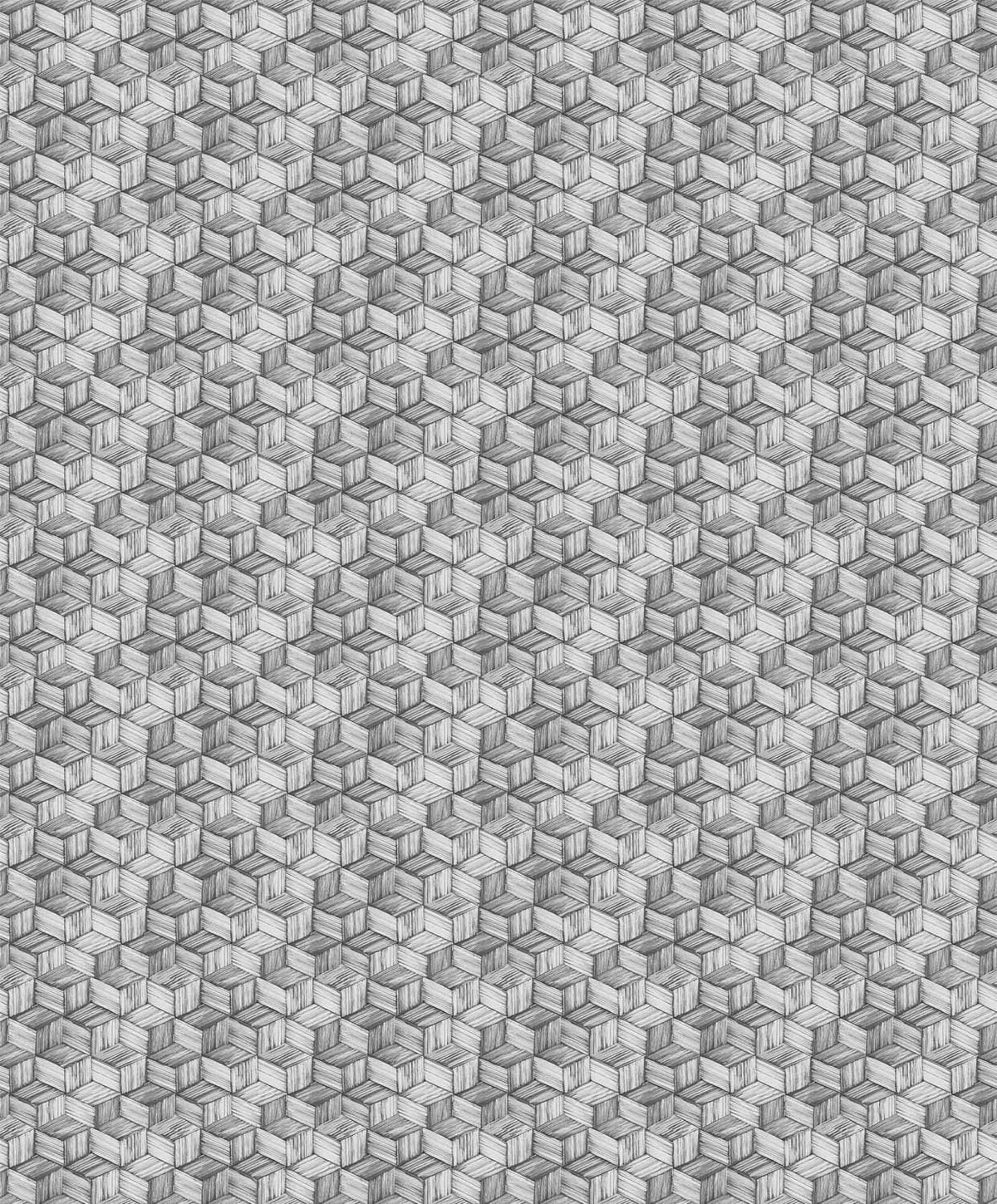 Campanet wallpaper by Coordonné in Brown, flat pattern view