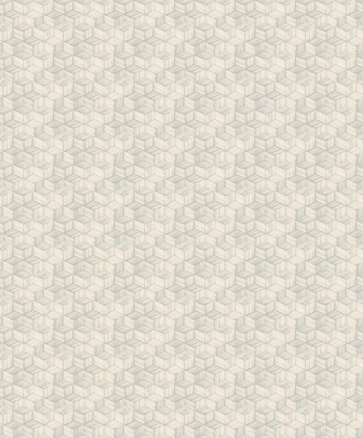 Campanet wallpaper by Coordonné in Ivory, flat pattern view