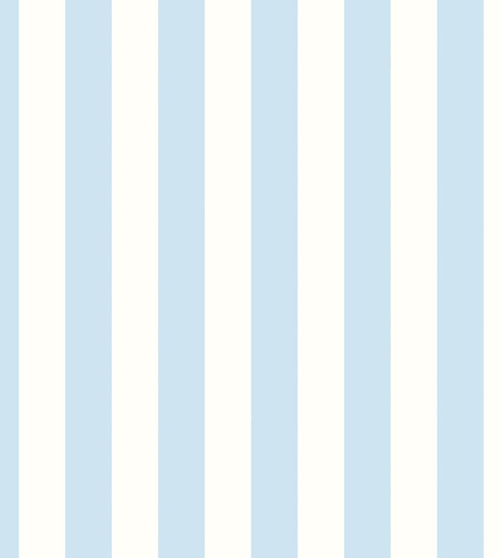 Candy Stripe Wallpaper by Ohpopsi Baby Blue