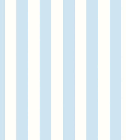 Candy Stripe Wallpaper by Ohpopsi Baby Blue