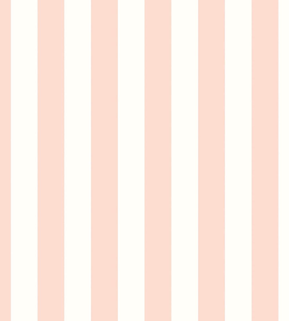 Candy Stripe Wallpaper by Ohpopsi Blush