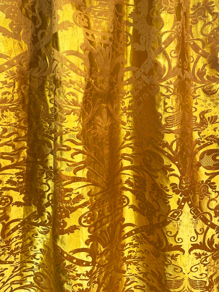 Cannaregio Fabric by Watts 1874 in Venetian Gold