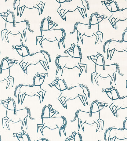 Canter Print Fabric by Scion Ink
