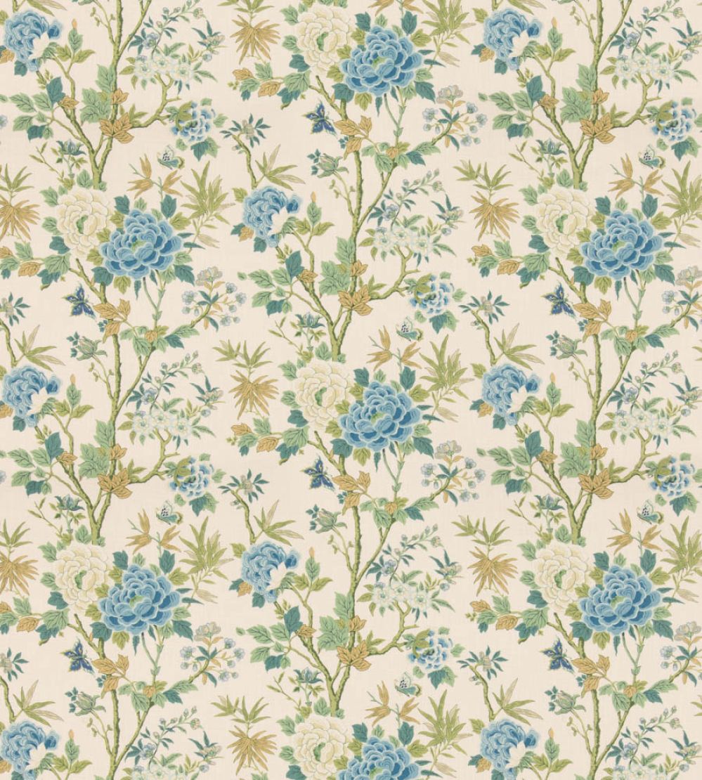 Canton Fabric by GP & J Baker Blue/Green