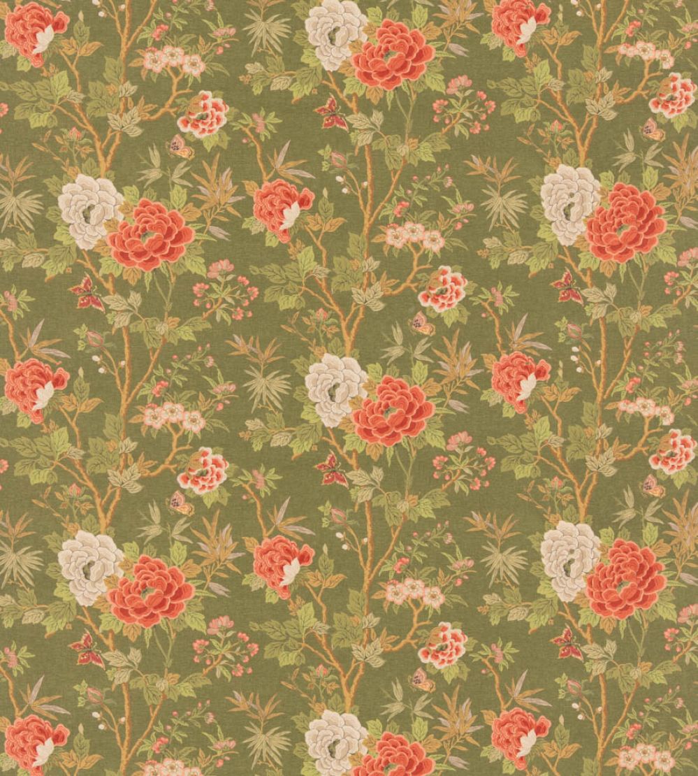 Canton Fabric by GP & J Baker Olive
