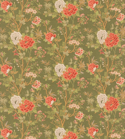 Canton Fabric by GP & J Baker Olive