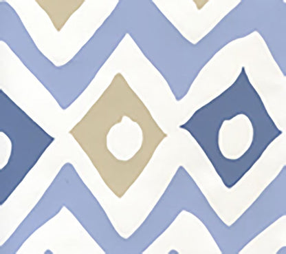 Cap Ferrat Multi Blue (AP103-14W) wallpaper by Alan Campbell