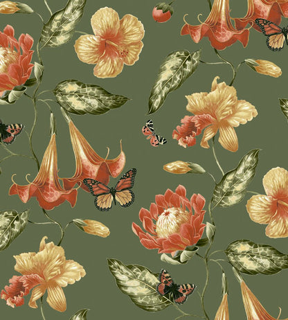 Capri Fabric by Arley House Verdant