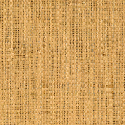 Capri Raffia Wallpaper by Phillip Jeffries in Golden Shoreline (PJ 31400)