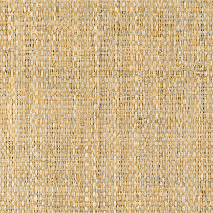 Capri Raffia Wallpaper by Phillip Jeffries in Sunset Silver (PJ 31401)