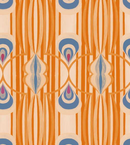 Caramella Wallpaper by MINDTHEGAP Orangina