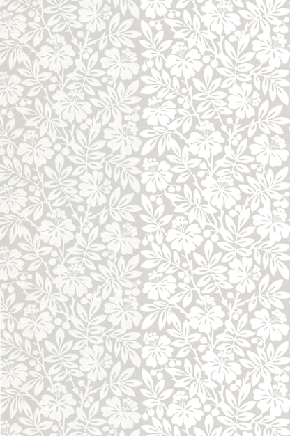 Carlisle Street wallpaper by Little Greene in Gentle Grey