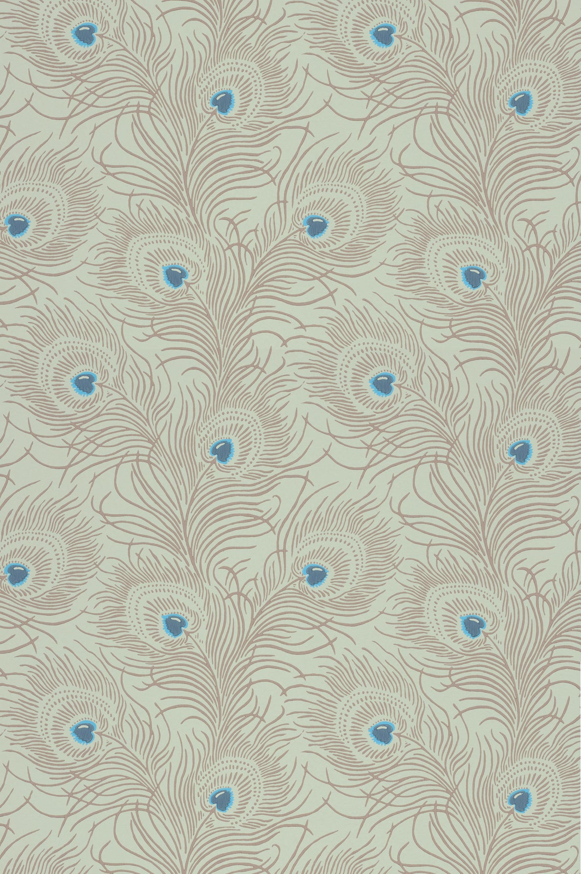 Carlton House Terrace wallpaper by Little Greene in Copper