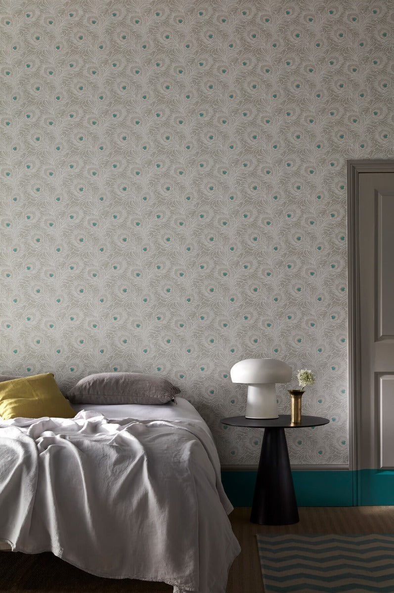 Carlton House Terrace wallpaper by Little Greene in Pompon