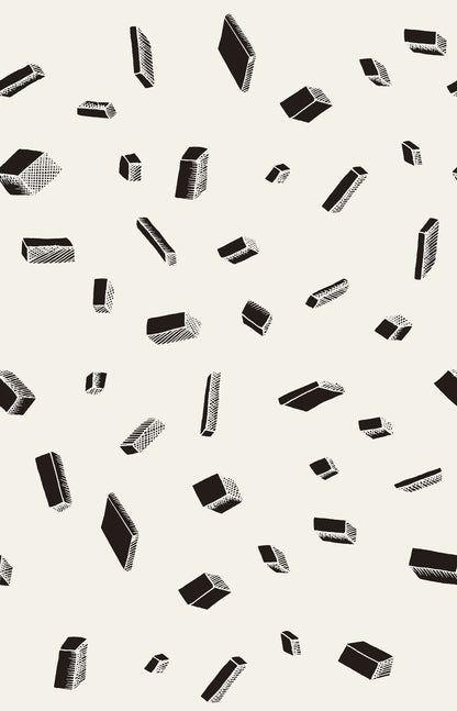 Carlton Black & White mural by Bien Fait