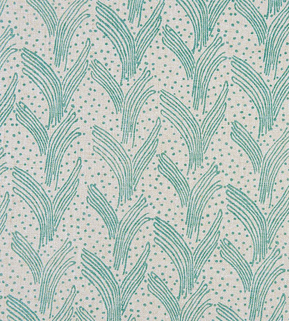 Carnac Fabric by Christopher Farr Cloth Turquoise