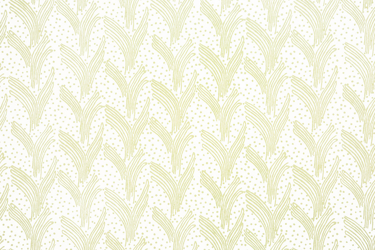 Carnac Wallpaper by Christopher Farr Cloth in Fennel colorway