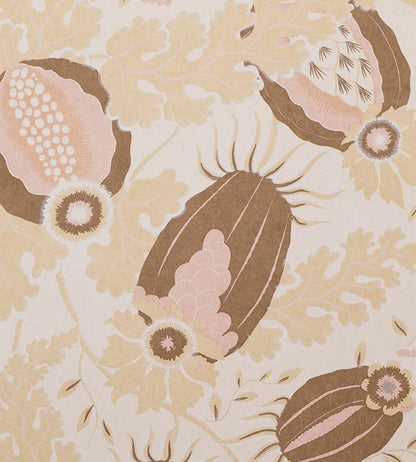 Carnival Wallpaper by Christopher Farr Cloth Cinnamon