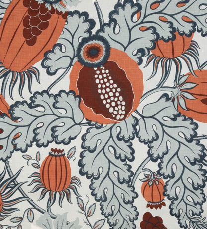Carnival Fabric by Christopher Farr Cloth Terracotta