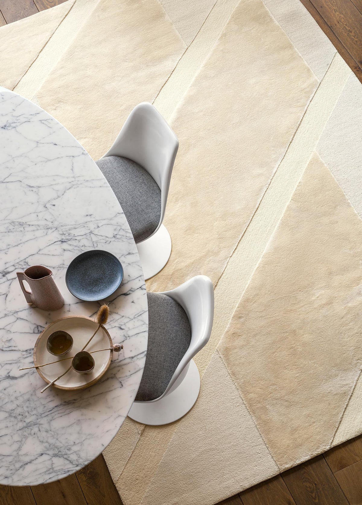Carnoules Rug by Pierre Frey shown in a room setting (view 2)