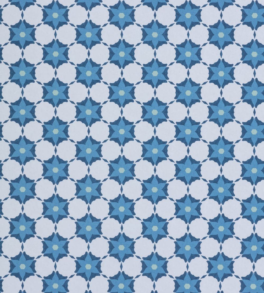 Carolina Wallpaper by Vanderhurd Azul Claro