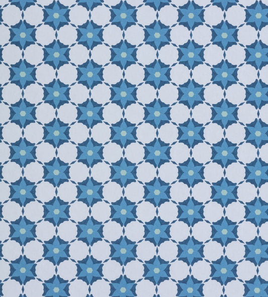 Carolina Wallpaper by Vanderhurd Azul Claro
