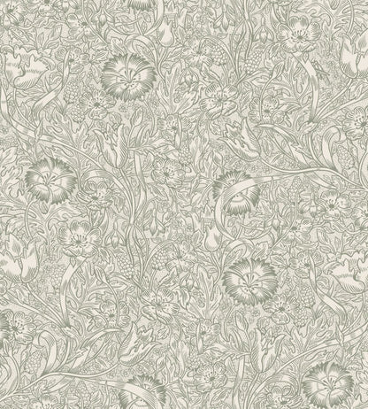 Caroline Wallpaper by Sandberg Moss Green