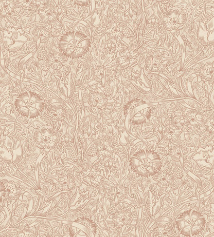 Caroline Wallpaper by Sandberg Terracotta