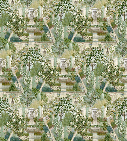 Carpet Garden Mural by Sanderson Paradise